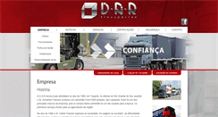 Desktop Screenshot of dartransportes.com.br